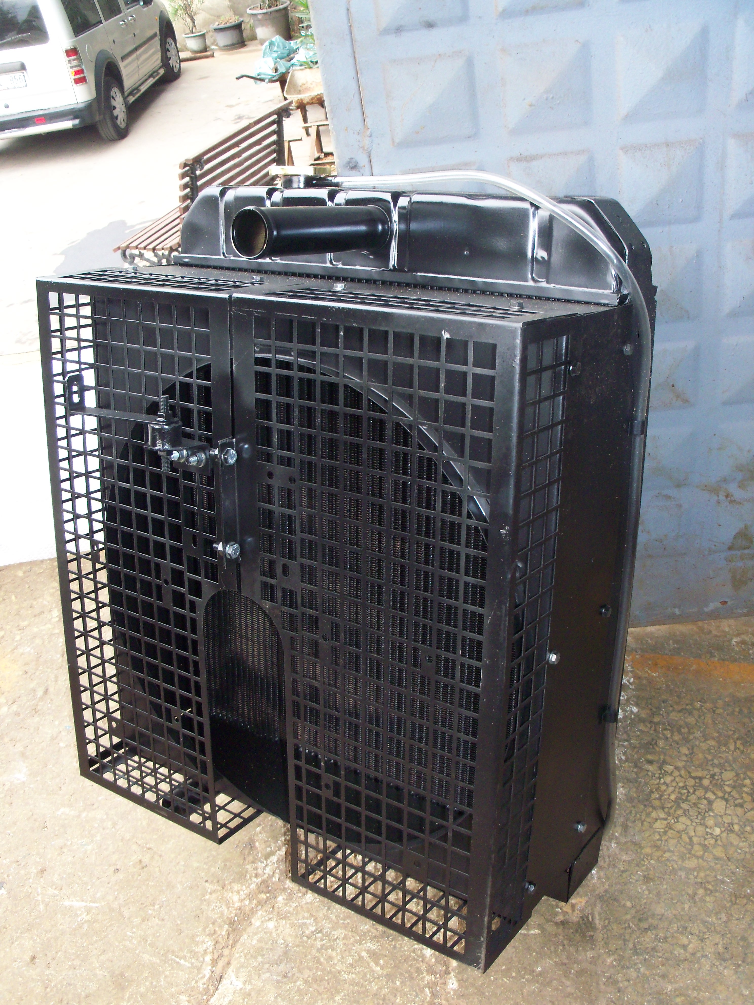 KADA TTF TTF 71kVA - 110kVA Güç Radyatörü Soğutma Sistemi - Orijinal OEM 71kVA-110kVA - Parça Kodu KG40530